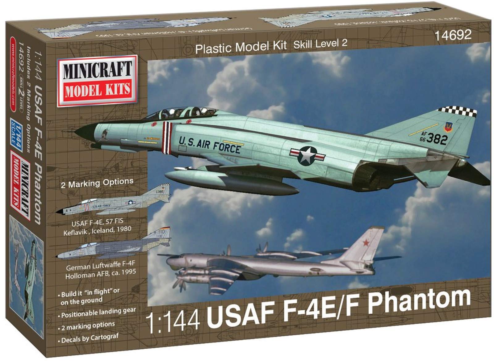 Amazon | プラッツ 1/144 アメリカ空軍 F-4E/Fファントム